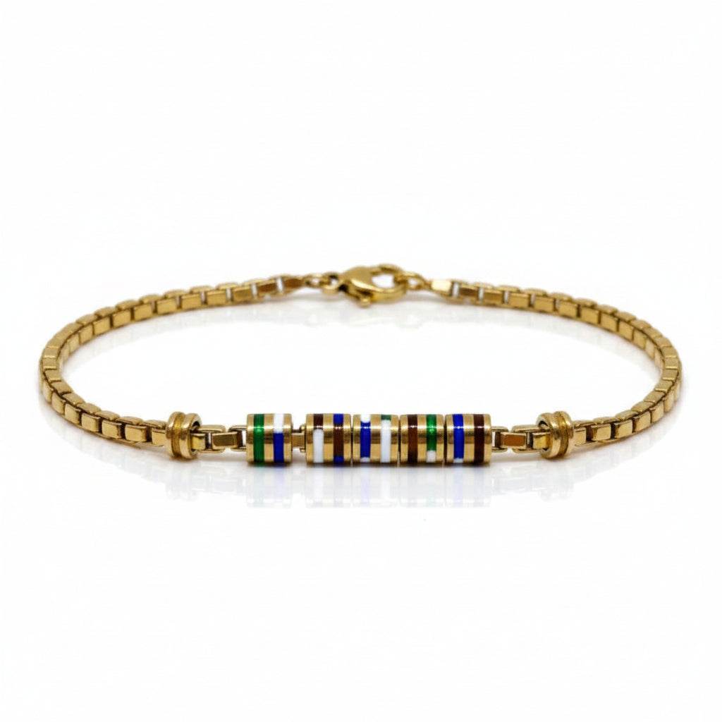 Bracciale Smalti Yellow
