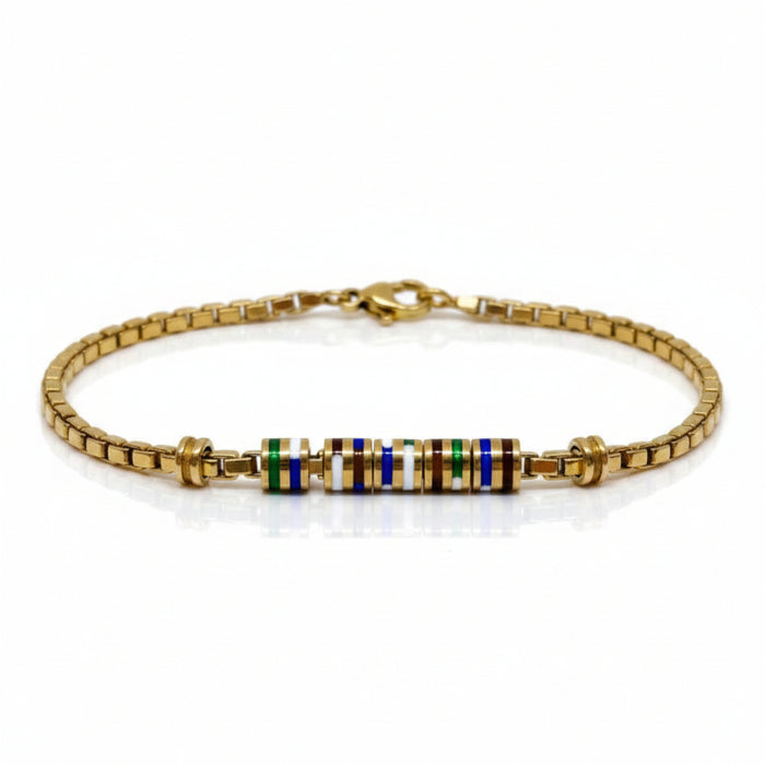 Bracciale Smalti Yellow