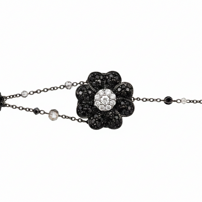 Bracciale Flower Black