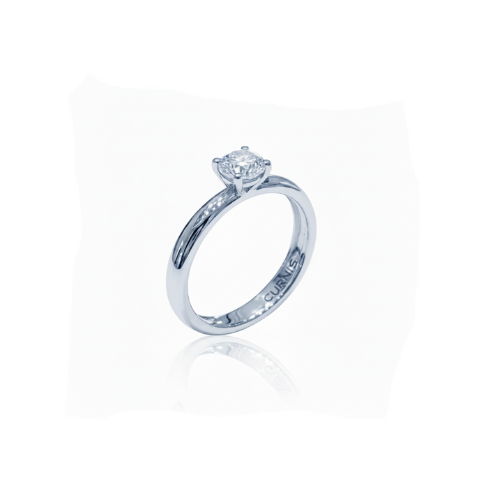 Anello Solitario Luce ct 0,45