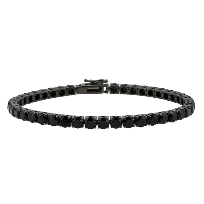 Bracciale Tennis Man in Black