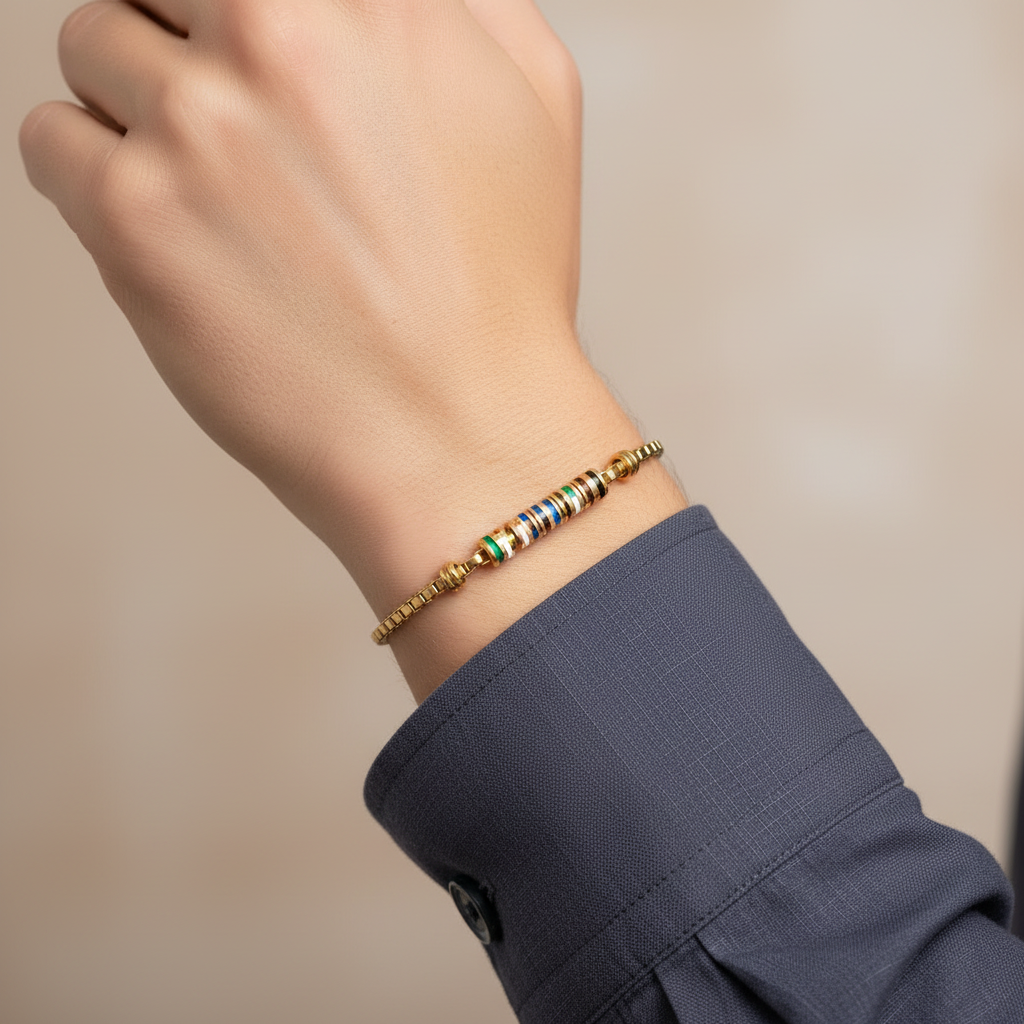 Bracciale Smalti Yellow