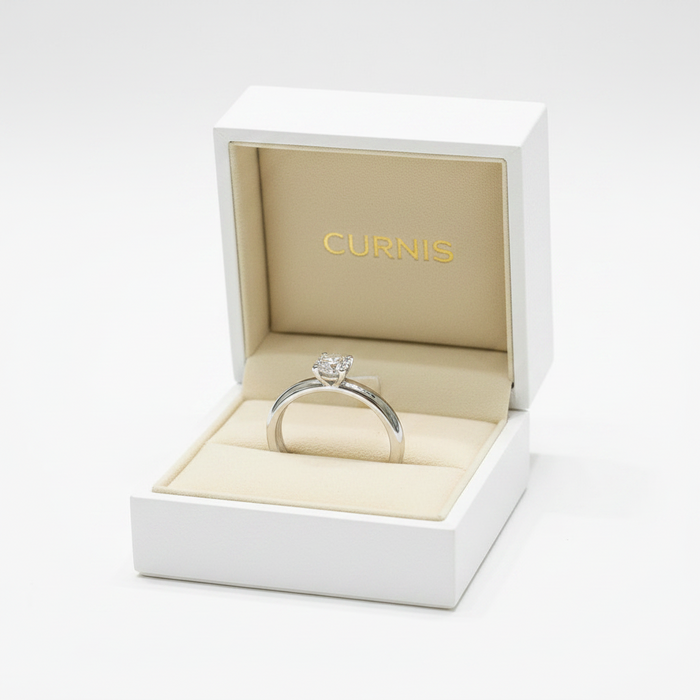 Anello Solitario Luce ct 0,45