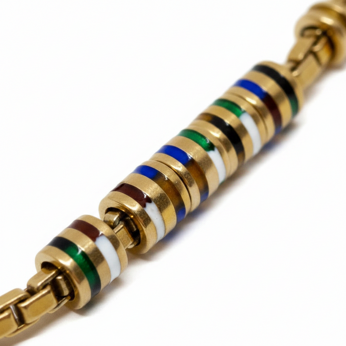 Bracciale Smalti Yellow