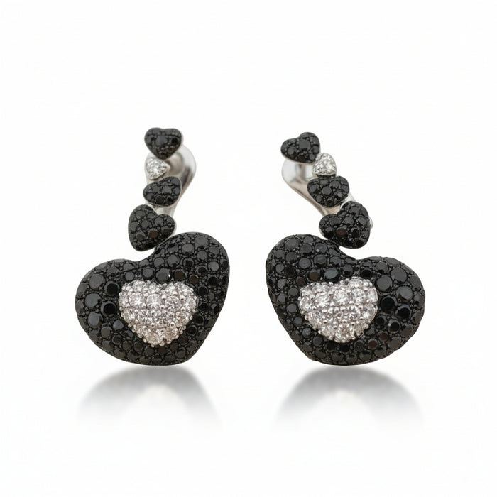 Orecchini Black&White
