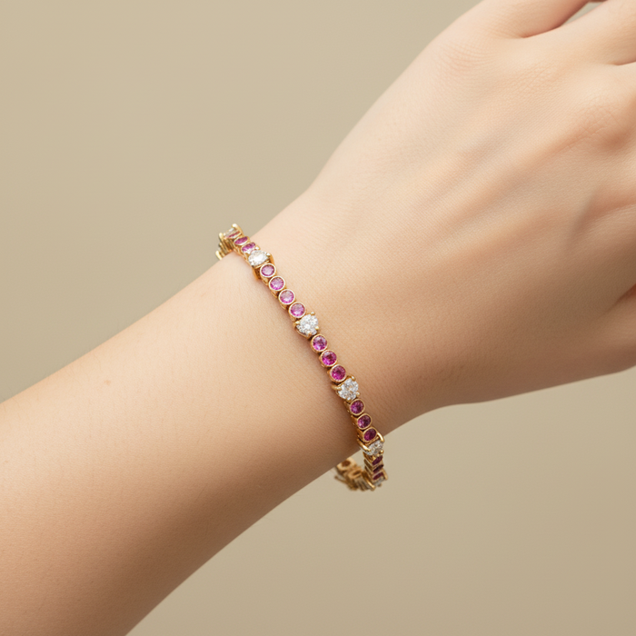 Bracciale Bangle Pink