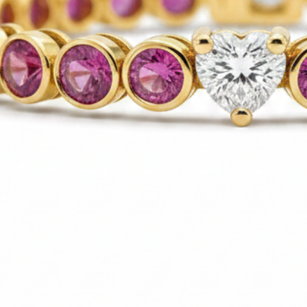 Bracciale Bangle Pink