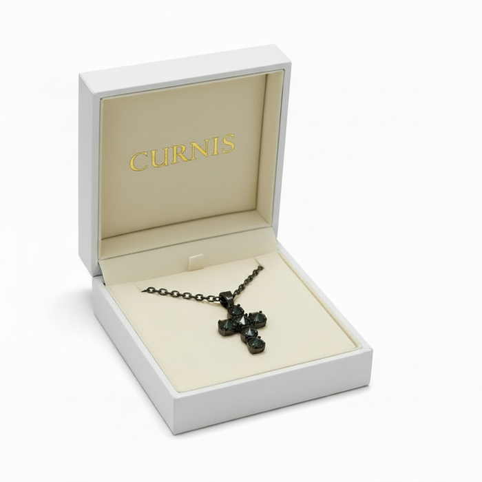 Pendente Uomo Croce All Black