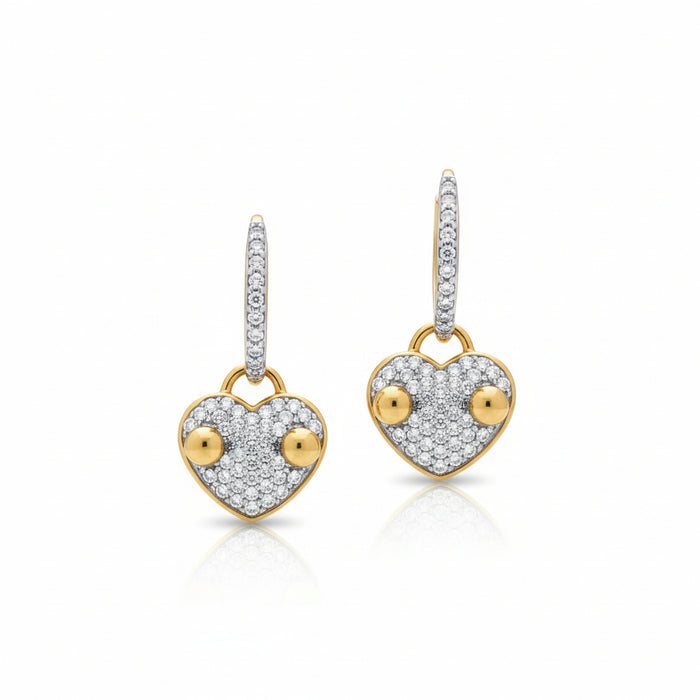 Orecchini Heart Bit