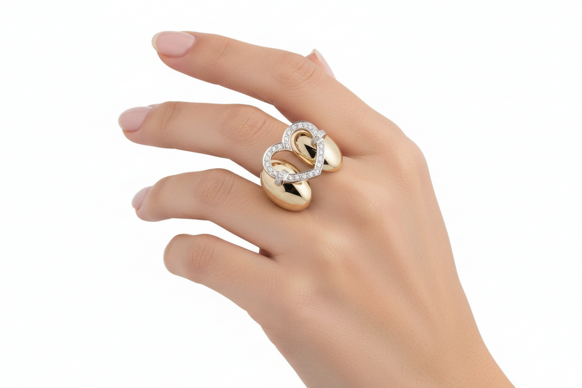 Anello Happy Heart