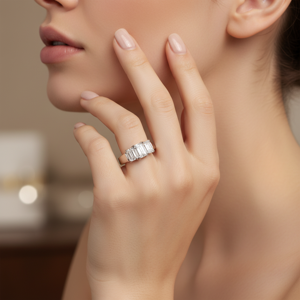 Anello Trilogy Diamond