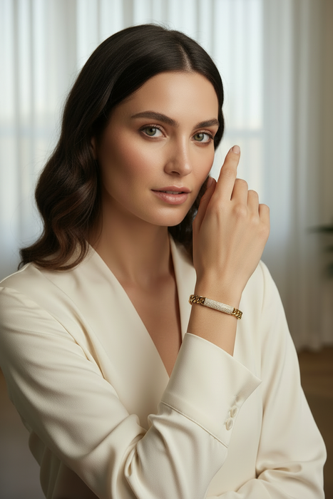 Bracciale Goumette Diamonds