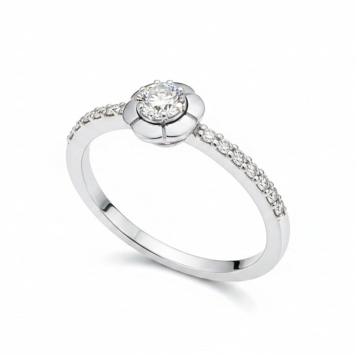 Anello Fleur Blanche