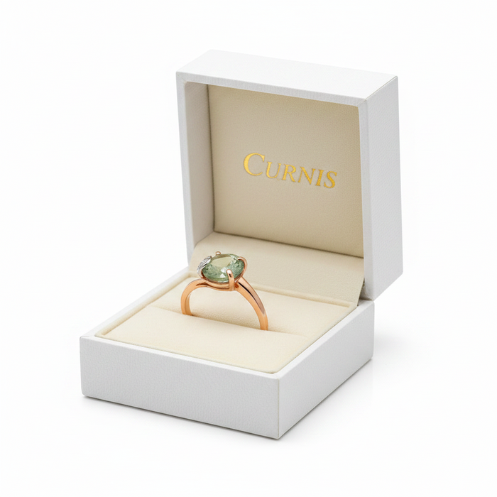 Anello Green Diamonds