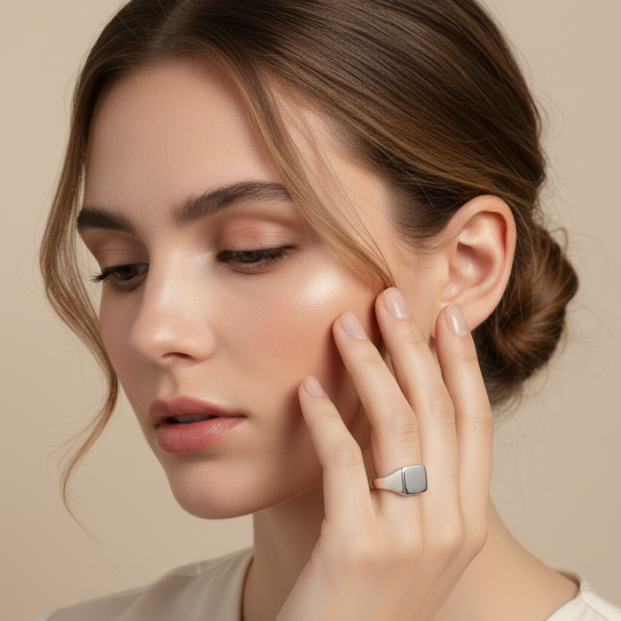 Anello Chevalier White