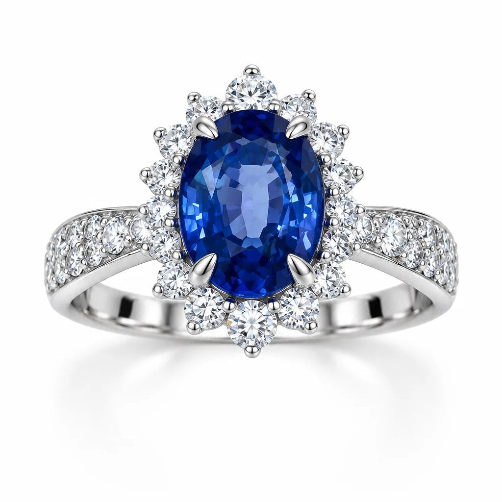 Anello Blue Princess