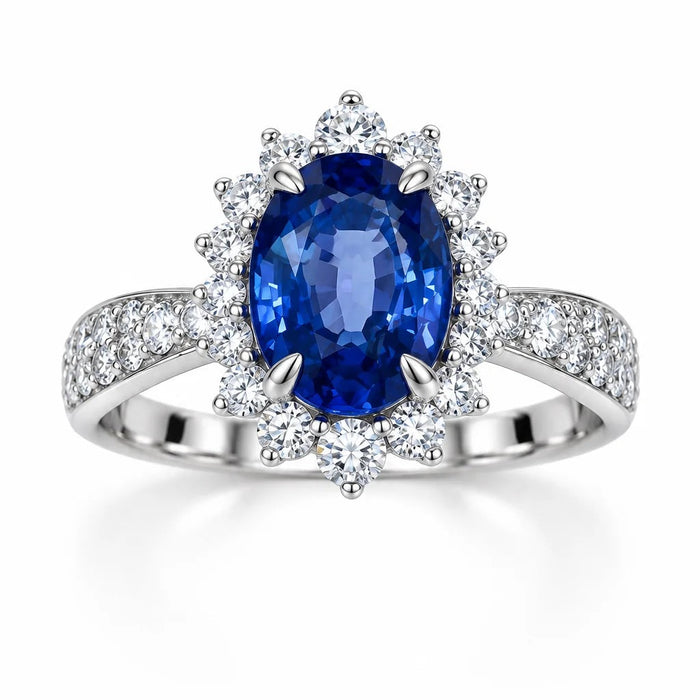 Anello Blue Princess