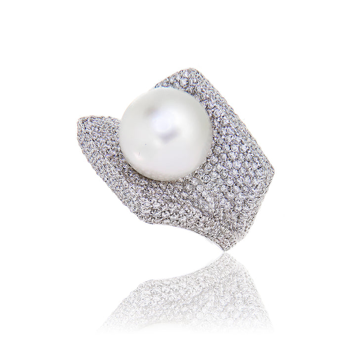 Anello Diamonds Pearl