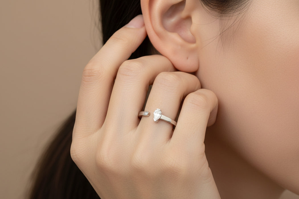 Anello Hope Pear