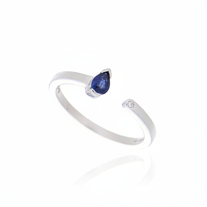 Anello  Hope Blue   Pear