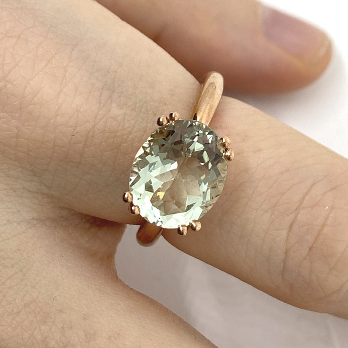 Anello Caramella Oval 9Kt