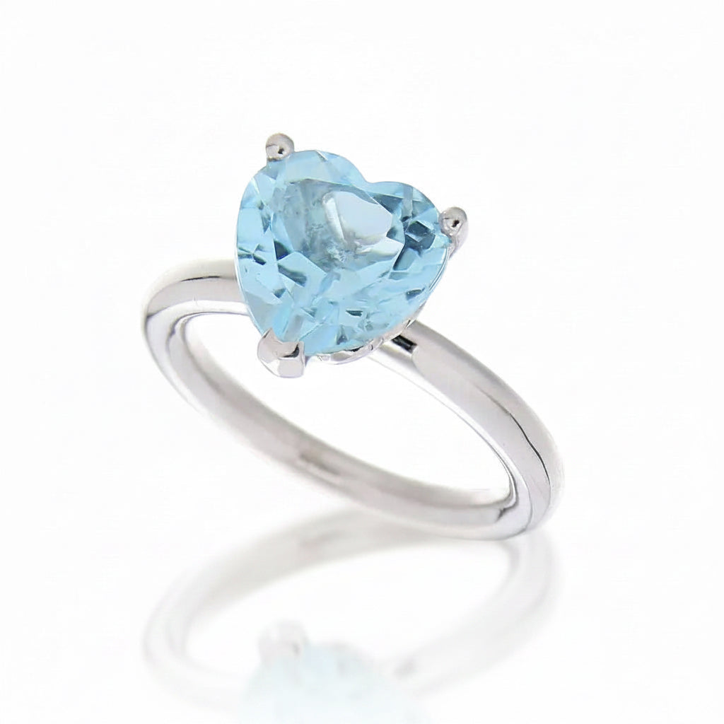 Anello Caramel  Heart  Azul