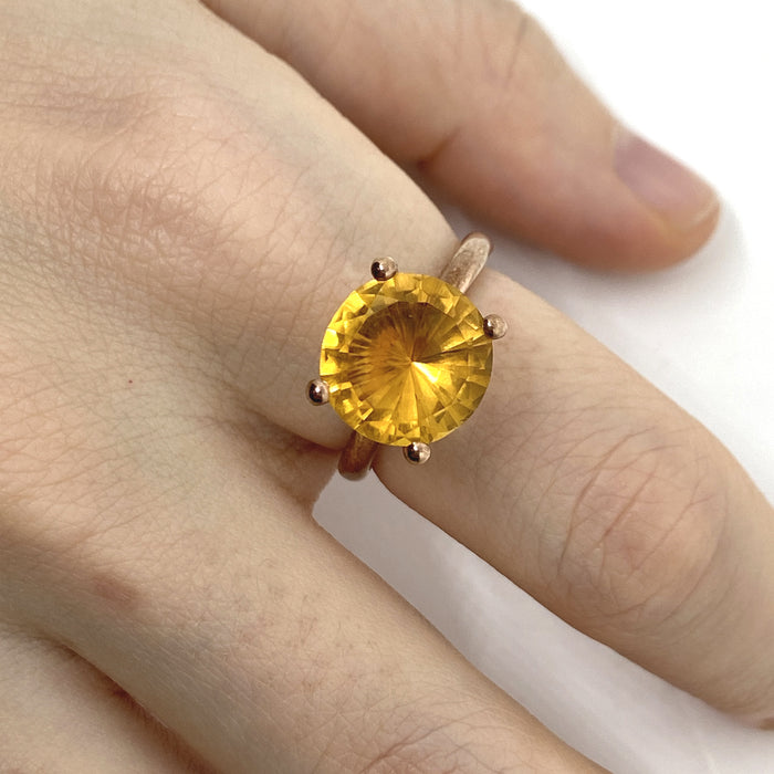 Anello Caramel Honey 9Kt