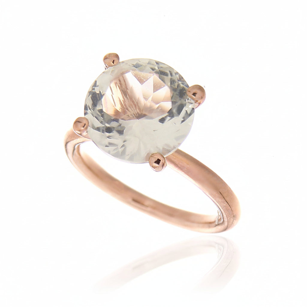 Anello Caramel Light Green 9Kt