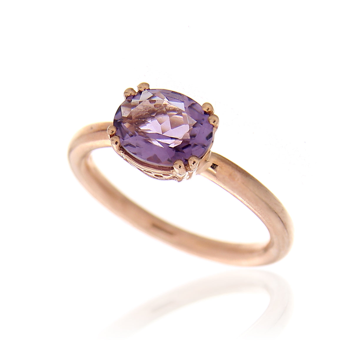 Anello Caramel Ametista