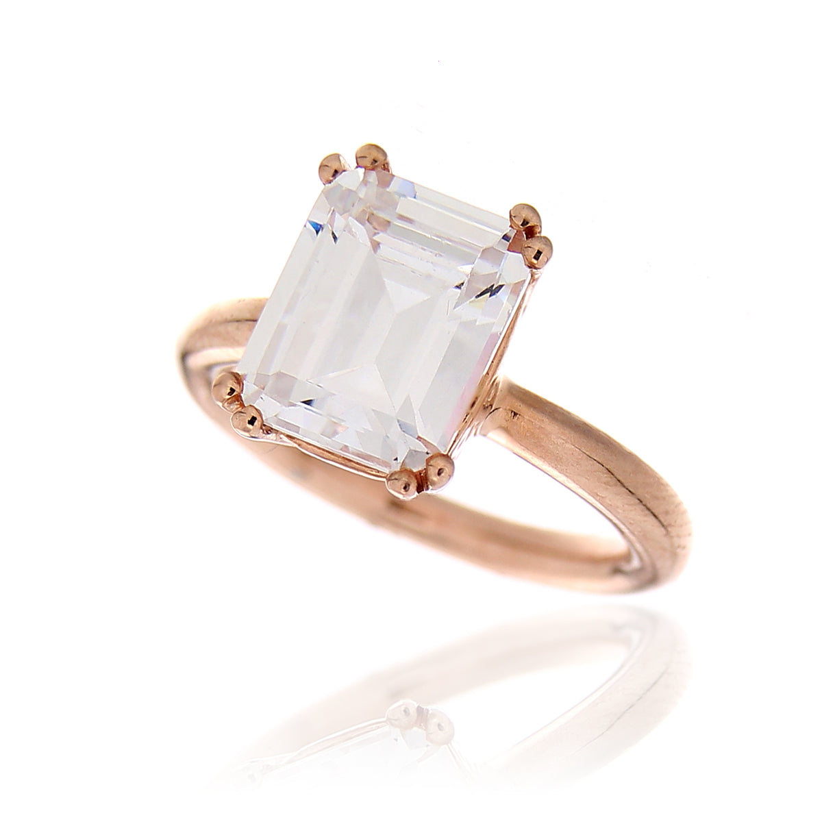 Anello Caramel Emerald 9Kt