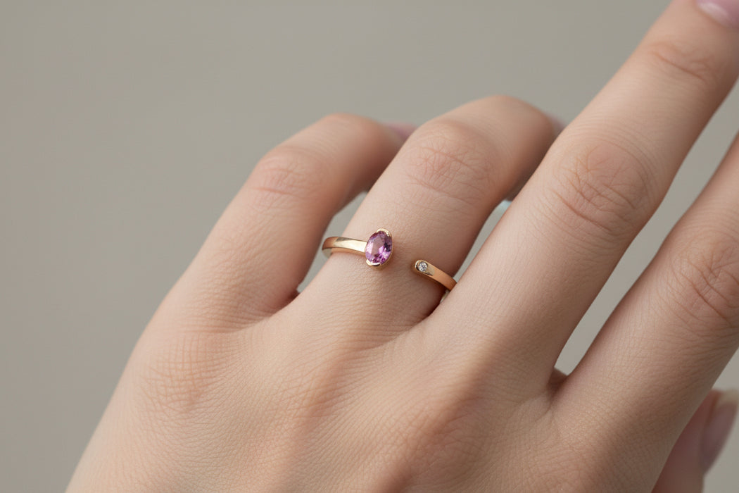 Anello  Hope Pink  Oval