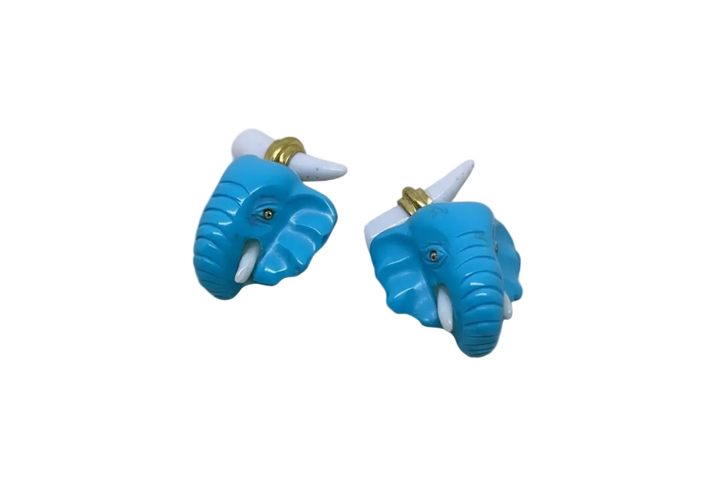 Gemelli Antorà elefanti light blue