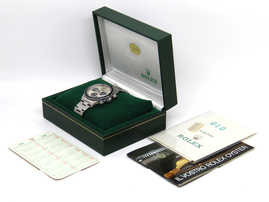 Rolex Daytona 6263 Raro Big Red Silver Dial