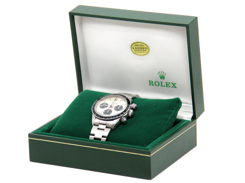 Rolex Daytona 6263 Raro Big Red Silver Dial